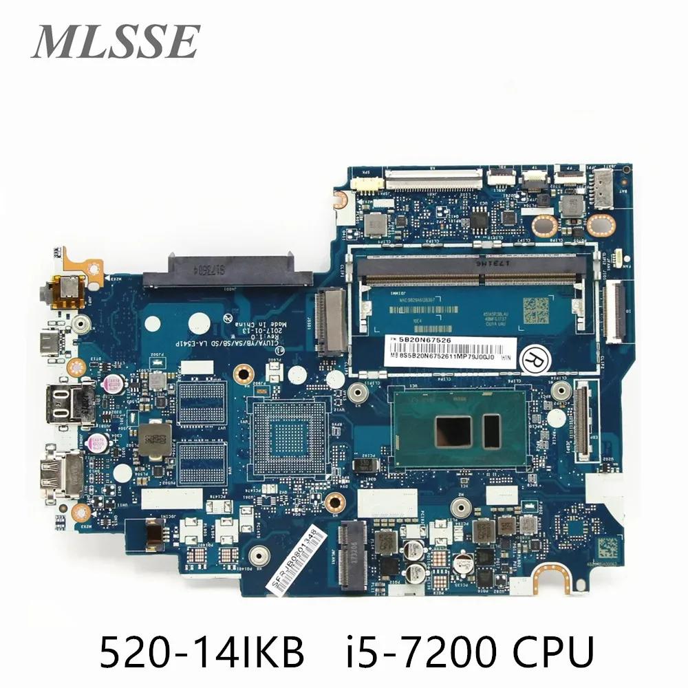 䰡 520-14IKB ÷ 5-1470 Ʈ  i5-7200 CPU 5B20N67526 LA-E541P DDR4  ,  